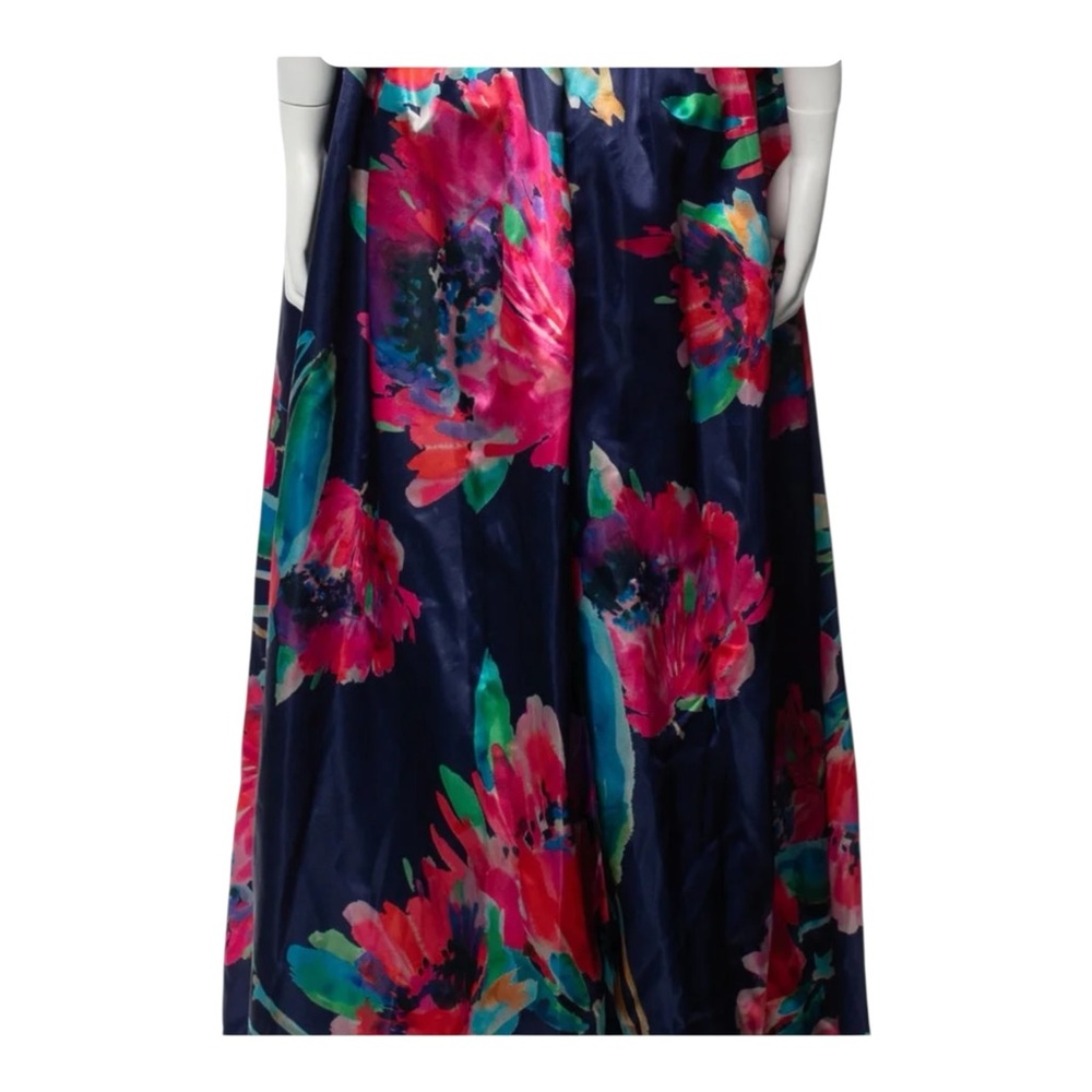 Aidan Mattox Women’s Floral Print Long Maxi Dress Size: M | US 6 - Picture 4 of 8